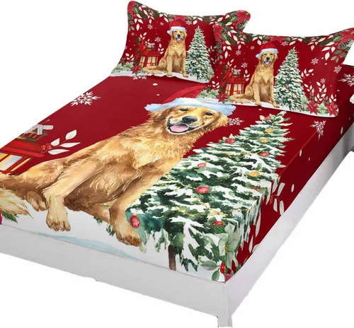 Vista 9 de Happy Easter - Juego de sábanas bajeras tamaño individual con diseño de conejo floral con mariposa, 2 sábanas y fundas de almohada, 1 colcha Beige