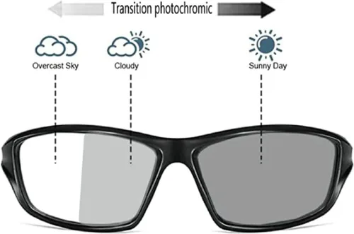 Vista 2 de Gafas de lectura bifocales fotocrómicas de transición para hombres y mujeres deportes al aire libre presbicia gafas de sol lector antideslumbrantes