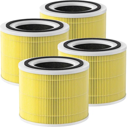 Vista 8 de Paquete de 2 filtros de repuesto 240 compatibles con purificador de aire Puro 240, filtro purificador de aire 3 en 1 con filtros de carbón activado