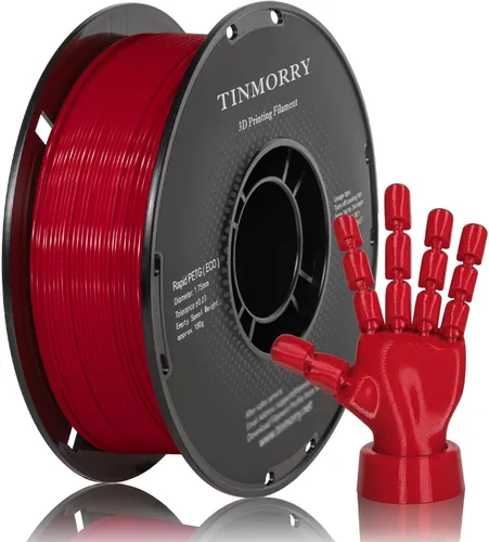 Vista 20 de TINMORRY - Filamento PETG CF de 1.75 mm para impresora 3D, compatible con Bambu LAB, Creality K1C, QIDI MAX3, FLASHFORGE Adventurer 5M, Prusa MK4