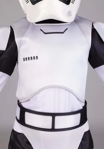 Vista 3 de Disfraz Deluxe de Soldado de Asalto Primera Orden para Niños Star Wars Multicolor
