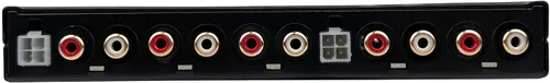 Vista 5 de Orion XEQ-X7 ecualizador gráfico de 7 bandas con entrada AUX frontal de 3.5mm – EQ de audio para auto de medio DIN con control de subwoofer