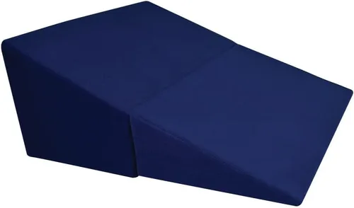 Vista 6 de AMiNA Almohada de cuña de cama – Almohada plegable de cuña de 7 pulgadas para dormir, almohada Gerd, reflujo ácido, apnea del sueño, almohada