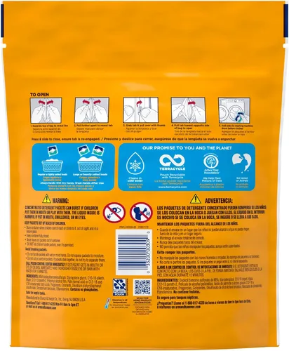 Vista 12 de Arm & Hammer Clean Burst - Paquete de detergente 5 en 1, alta eficiencia (HE), 42