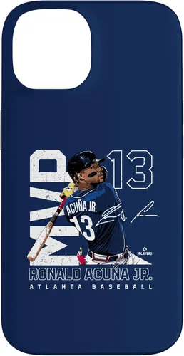 Vista 4 de MVP Ronald Acuna Jr Atlanta MLBPA - Carcasa para iPhone 17