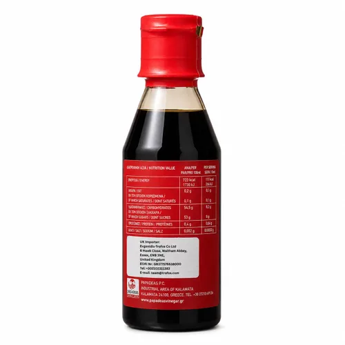 Vista 5 de Messino Esmalte balsámico de sidra de manzana, 8.5 fl oz - Reducción balsámica de manzana dulce para rociar, ensaladas y acabado