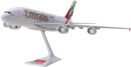 Vista 8 de Daron SkyMarks Modelo de Avión Coleccionista Ensamblado con Soporte de Visualización a Escala 1/250 – Plástico Moldeado por Inyección Altamente