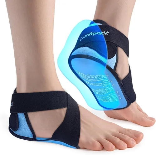 Vista 11 de Comfpack Plantar Fasciitis Relief Ice Pack with Full Heel Sole Gel Coverage