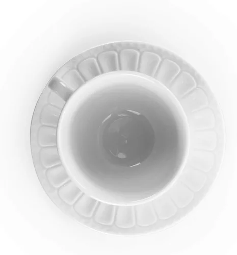 Vista 11 de Elama Charlotte - Vajilla de porcelana (20 piezas), color blanco