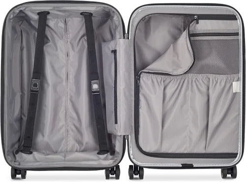 Vista 5 de DELSEY Paris - Equipaje duro Helium Titanium con ruedas giratorias, Plateado), 00207180011