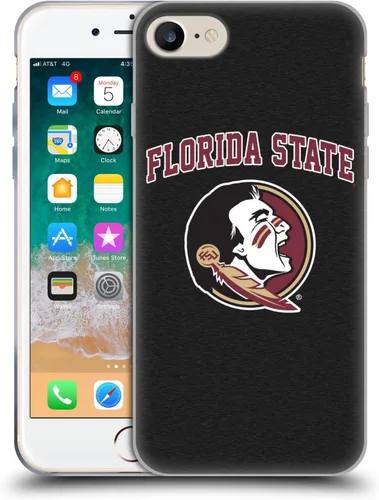 Vista 150 de Oficial Universidad Estatal de Florida FSU Soft Gel Case para iPhone de Apple 7 Plus/iPhone 8 Plus, Banner