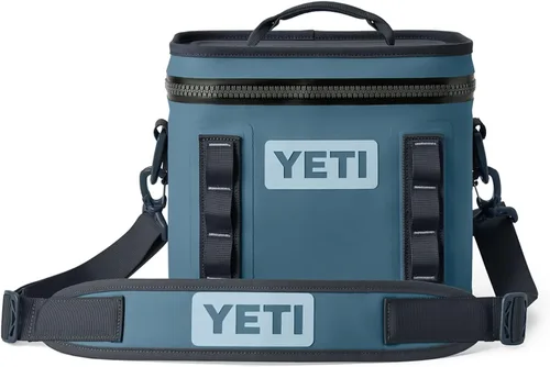 Vista 32 de YETI Hopper Flip 8 Hielera Suave Portátil Rojo rescate