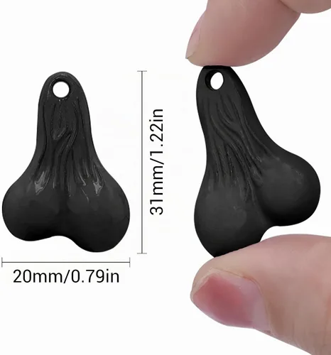 Vista 2 de Bolas de camión colgantes tuercas para TRX4M SCX24 FX24 1/18 RC Cars (negro)