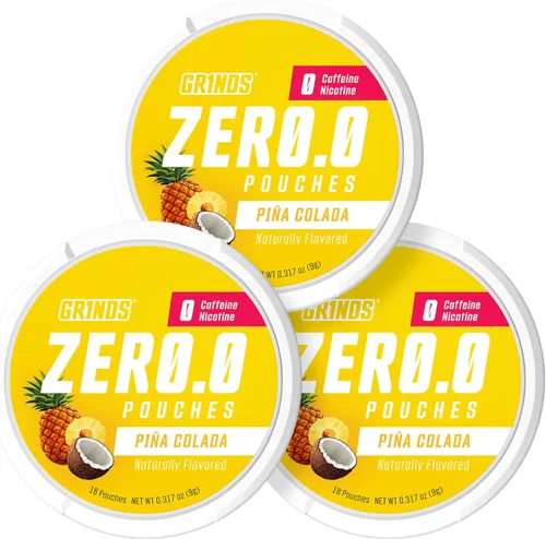 Vista 15 de Bolsas de energía Grinds - Bolsas de cafeína natural - Contiene vitaminas B, sin azúcar y 0 calorías - 80 mg de cafeína en cada bolsa - Genciana