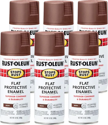Vista 97 de Rust-Oleum 7776830 - Pintura en aerosol para prevención del óxido, 12 onzas, negro plano