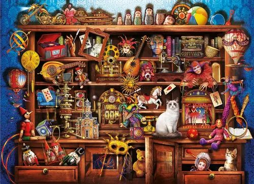 Vista 2 de Clementoni 39512 HQC 1000pc Puzzle-Old Shop