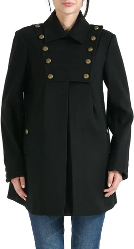Vista 2 de Momo Maternity Outerwear Women Stella Wool Pea Coat Pregnancy Winter Jacket Small