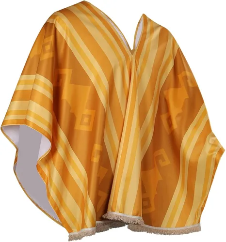 Vista 4 de Disfraz de Camilo Madrigal para adultos disfraz de capa camisa y pantalones