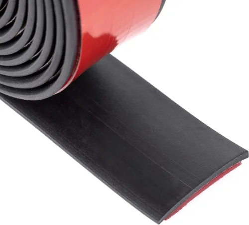 Vista 17 de Tiras de goma de neopreno con parte trasera adhesiva, junta autoadhesiva para acolchado de alfombrilla, 1 pulgada de ancho x 1/5 pulgadas de grosor
