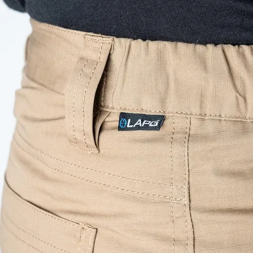 Vista 4 de LAPG Pantalones Tácticos Core Cargo para Hombres, Cintura Elástica, Ligeros y Duraderos Ripstop CCW Pantalones Cargo para Hombres