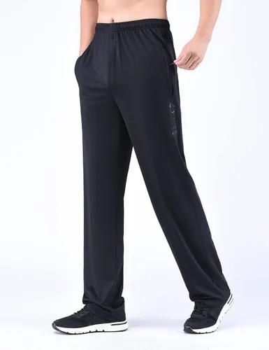 Vista 5 de Zoulee Nuevos pantalones deportivos con cremallera frontal para hombre