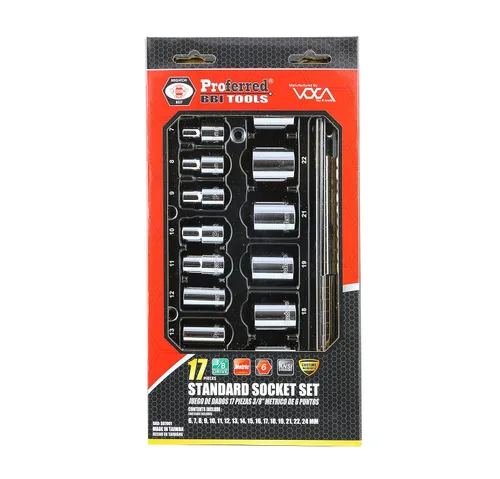 Vista 8 de Proferred S09201 Juego de llaves métricas estándar de 1/2", 15 piezas, 12 puntos