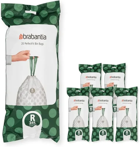 Vista 26 de Brabantia – Bolsas de basura, 0,7 Galón/3 litros, tamaño A – 311727.
