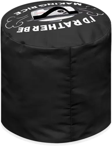 Vista 2 de DISNIMO Angry - Funda para freidora de aire para arrocera, protección contra el polvo, cubierta aislada para electrodomésticos de cocina con asa