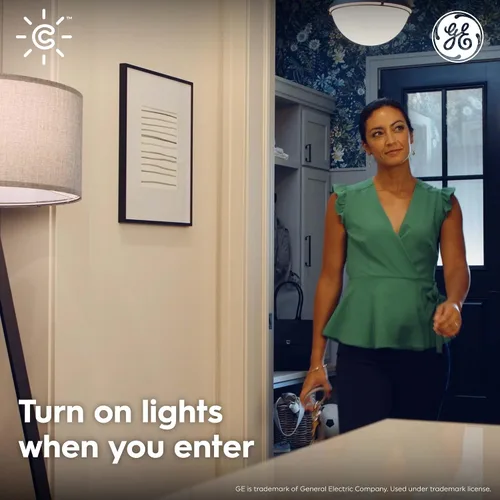 Vista 13 de GE CYNC Sensor de movimiento inteligente inalámbrico, alimentado por