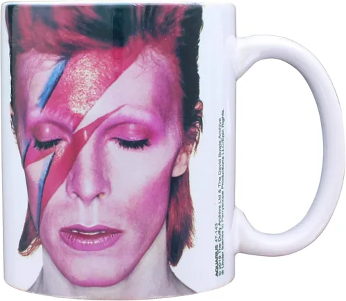 Vista 2 de David Bowie Aladdin Sane - Taza de cerámica en caja de 11 onzas