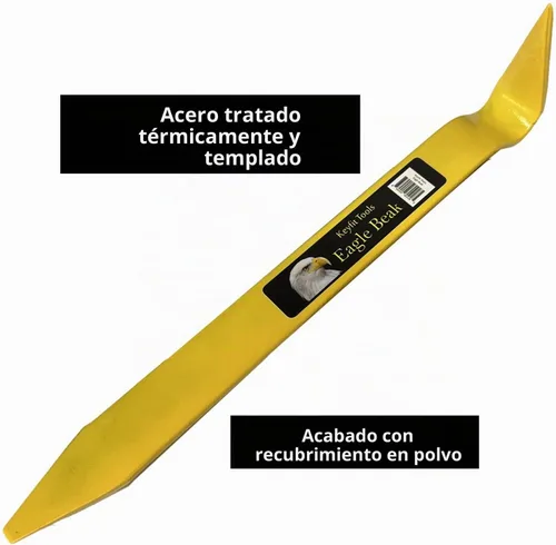 Vista 4 de Keyfit Tools Eagle Beak - Extractor de grapas para pisos de madera dura, extractor de revestimiento para grapas de 16, calibre 18 y 2 pulgadas