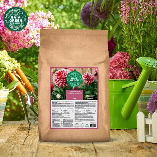 Vista 4 de GAIA GREEN Organics 22.0 lbs de alto fosfato Power Bloom Plant Food Root Developer Suplemento Mezcla para floración y fructificación prolíficas