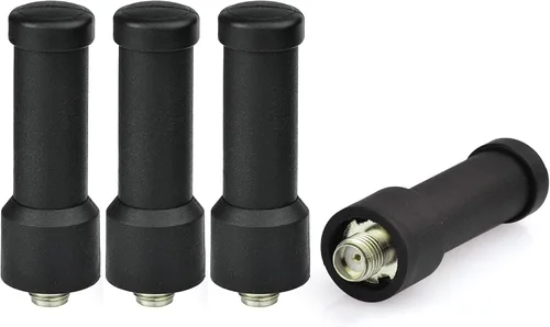Vista 8 de Bingfu UHF 400-470MHz Antena de radio bidireccional de repuesto Walkie Talkie SMA Antena corta hembra paquete de 12 unidades compatible con BaoFeng