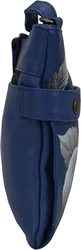 Vista 6 de Anna by Anuschka Women's Genuine Leather Medium Crossbody Handbag