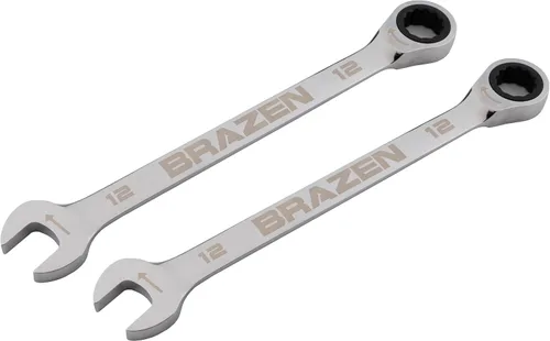 Vista 10 de BRAZEN Paquete de cinco llaves de trinquete de 1/2" (estándar)