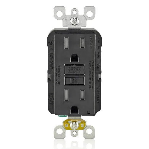 Vista 39 de Leviton SmartlockPro Interruptor con enchufe de doble polo receptáculo, AFTR1-E, 120.0 volts