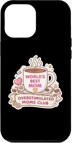Vista 26 de Overstimulated Moms Club Funny Mother's Day Mama Mum Momma Case for iPhone 17