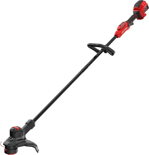 Vista 14 de CRAFTSMAN V20 - Kit de recortadora de césped y cortadora de césped con batería de 4 Ah y cargador, 13 pulgadas, Wacker inalámbrico de malezas