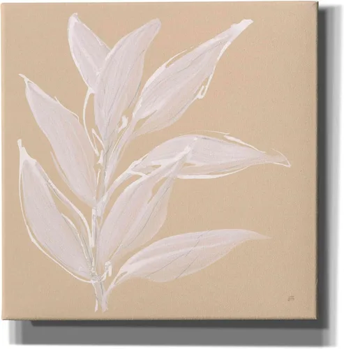 Vista 11 de Epic Graffiti 'Leaf Study II' por Chris Paschke, lienzo de arte de pared Giclée, 12 x 12 pulgadas