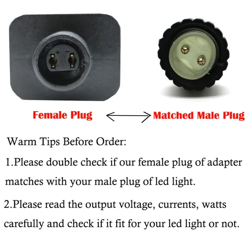 Vista 6 de Controlador de transformador LED de fuente de alimentación de 12 V, 6 W, clase 2, transformador de bajo voltaje, enchufe de EE. UU. para luz LED