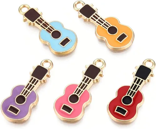 Vista 11 de DanLingJewelry Dijes esmaltados de formas surtidas para hacer pulseras, collares, joyas, Metal