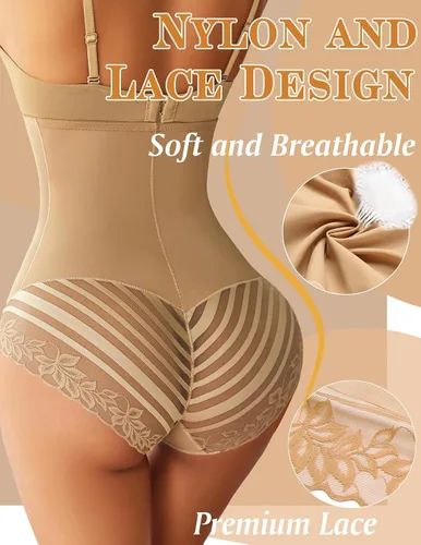 Vista 3 de Avidlove Faja moldeadora para mujer con control de abdomen, ropa interior de cintura alta para mujer
