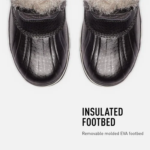 Vista 5 de SOREL Tofino II - Botas de invierno con aislamiento impermeable y cuello de piel sintética para mujer