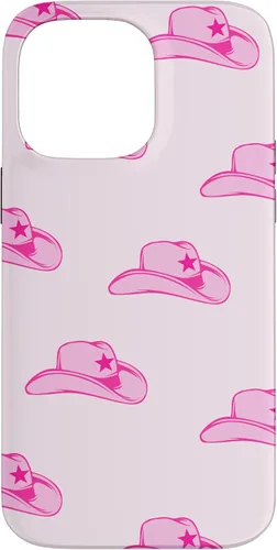 Vista 21 de Funda con estampado de sombrero de vaquero rosa para iPhone 13 Pro Max