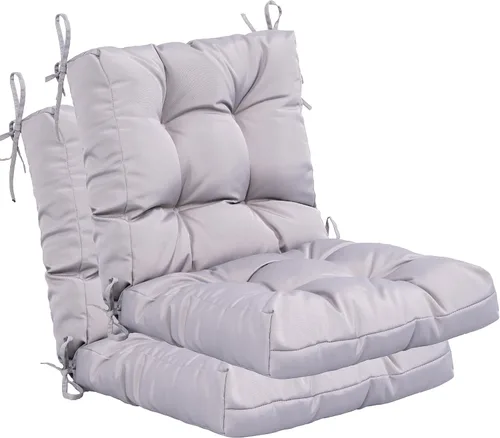 Vista 23 de QILLOWAY - Cojín o respaldo para asiento de exterior, cojín de repuesto, primavera/verano, Moderno, Beige