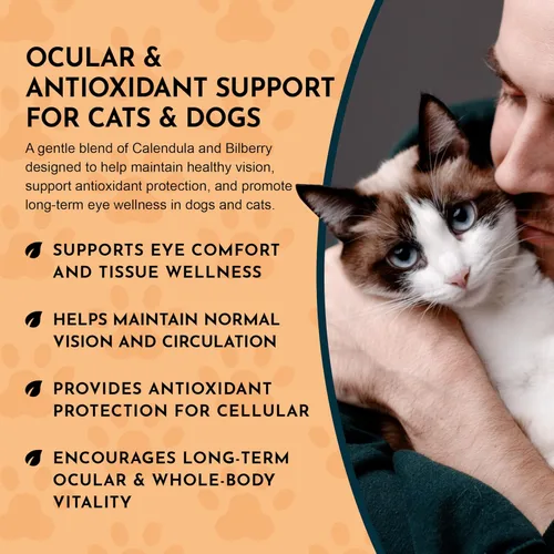 Vista 6 de Animal Essentials Defensa ocular para perros y gatos, soporte ocular - 1 fl oz