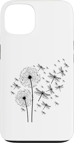 Vista 7 de Funda para iPhone 12/12 Pro Wildlife Animal Insect Dandelion Dragonfly
