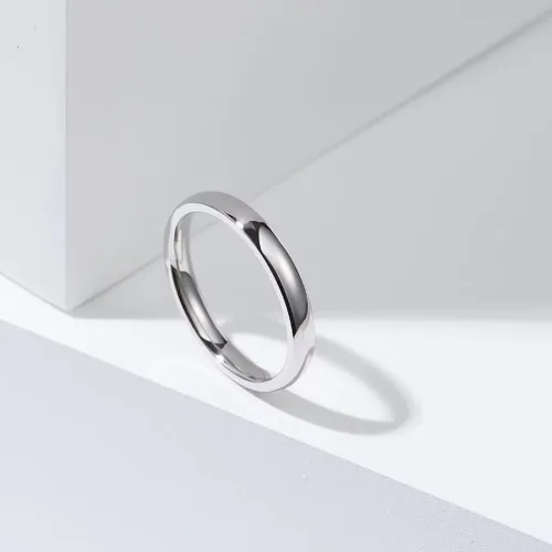 Vista 38 de King Will Alianza de boda de acero inoxidable 316L para hombres y mujeres, anillo de boda de 0.31 a 0.315 pulgadas de ancho, chapado en negro
