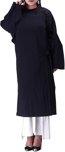 Vista 6 de TOPTIE Diseñó su logotipo para salón de belleza, bata de protección unisex, cierre frontal ajustable e impermeable