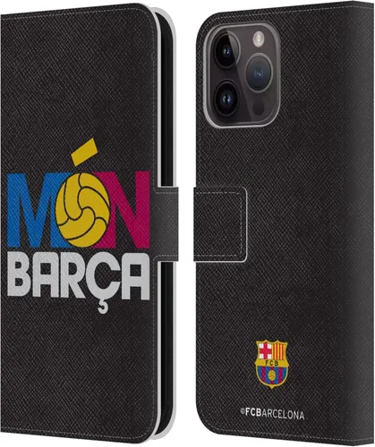 Vista 37 de Head Case Designs Funda de piel con licencia oficial del FC Barcelona Ball Pattern Campions compatible con Apple iPhone 11